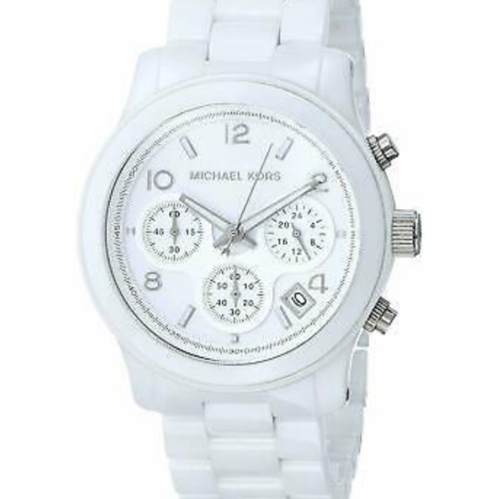 Micheal Kors White Ceramic Watch